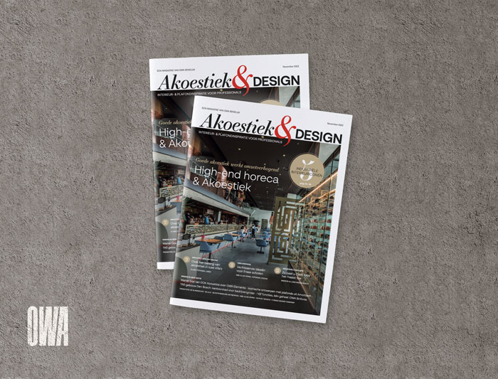 OWA Magazine - Akoestiek & Design