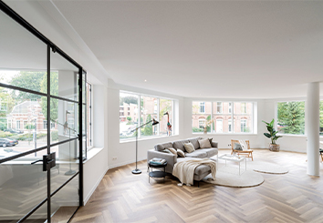 Akoestiek in huis verbeteren - akoestisch plafond OWAplan in een luxe appartement